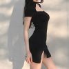 Hollow Halter Dress