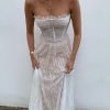 Fashion suspender dress
