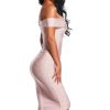 Sexy Off Shoulder Women Bandage Dress