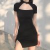 Hollow Halter Dress