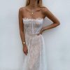 Fashion suspender dress
