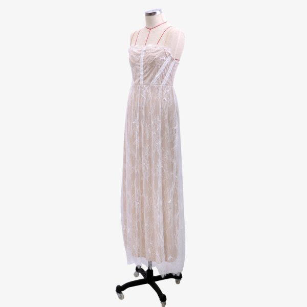 Fashion suspender dress