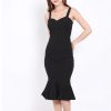 Sexy suspender dress