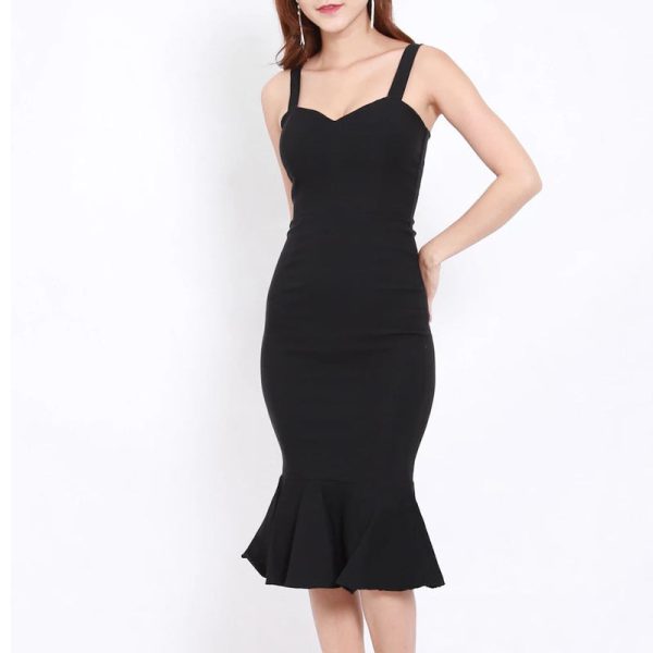 Sexy suspender dress