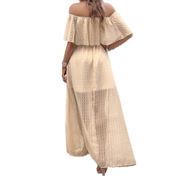 Women's Fashionable Elegant Off-shoulder Dress